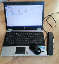 Laptop hp 8440p i5 elitebook win10 6gb ram ssd 128gb