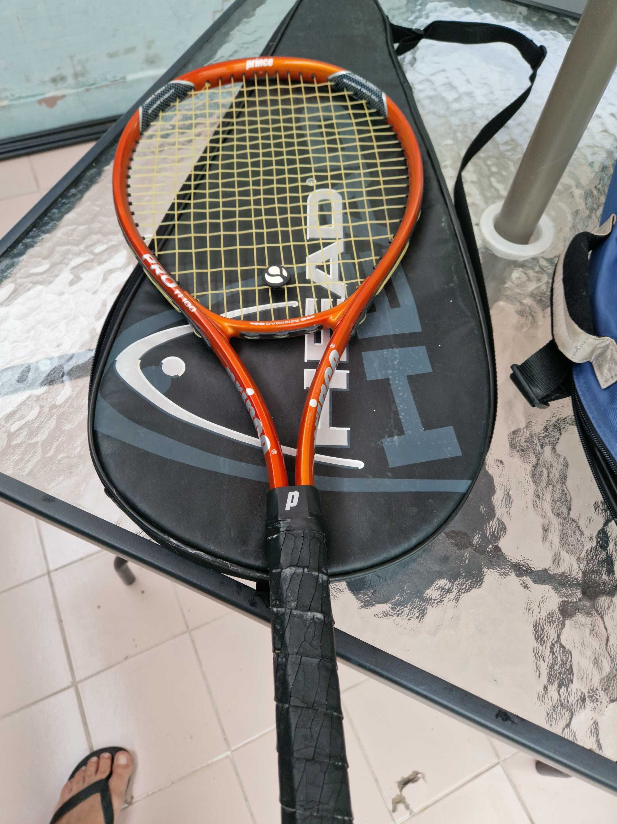 2 Raquetes tenis com sacos