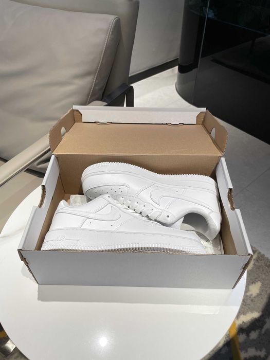 Buty meskie Mokasyny Nike_Air_Force_1_Low_'07_White R.45