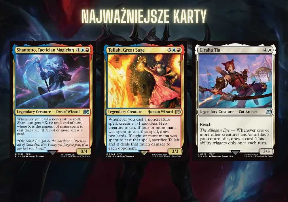 Magic the Gathering Commander | Final Fantasy, 5 colors, legendary