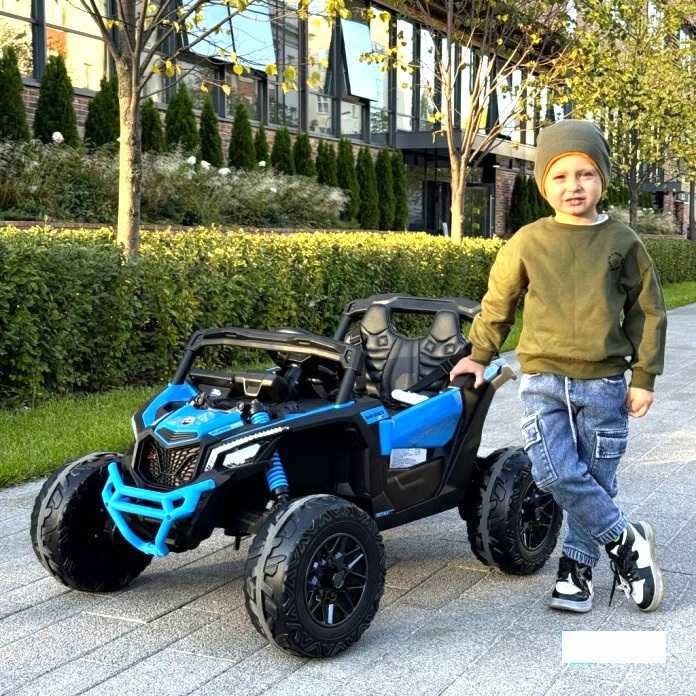 Napęd 4x4- MOCNE ! Auto autko buggy jeep samochód na akumulator - Nowy