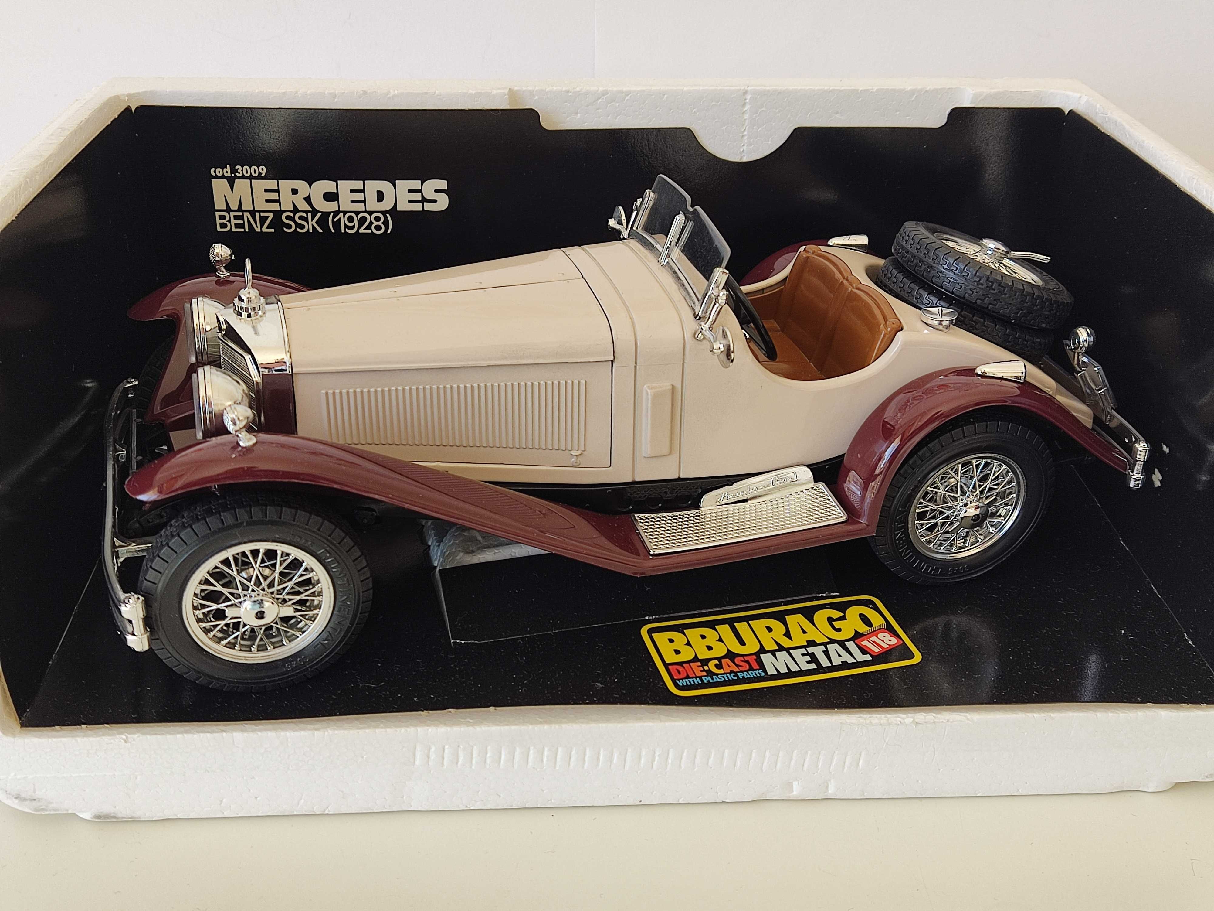 Mercedes Benz SSK (1928) 1:18 BBURAGO