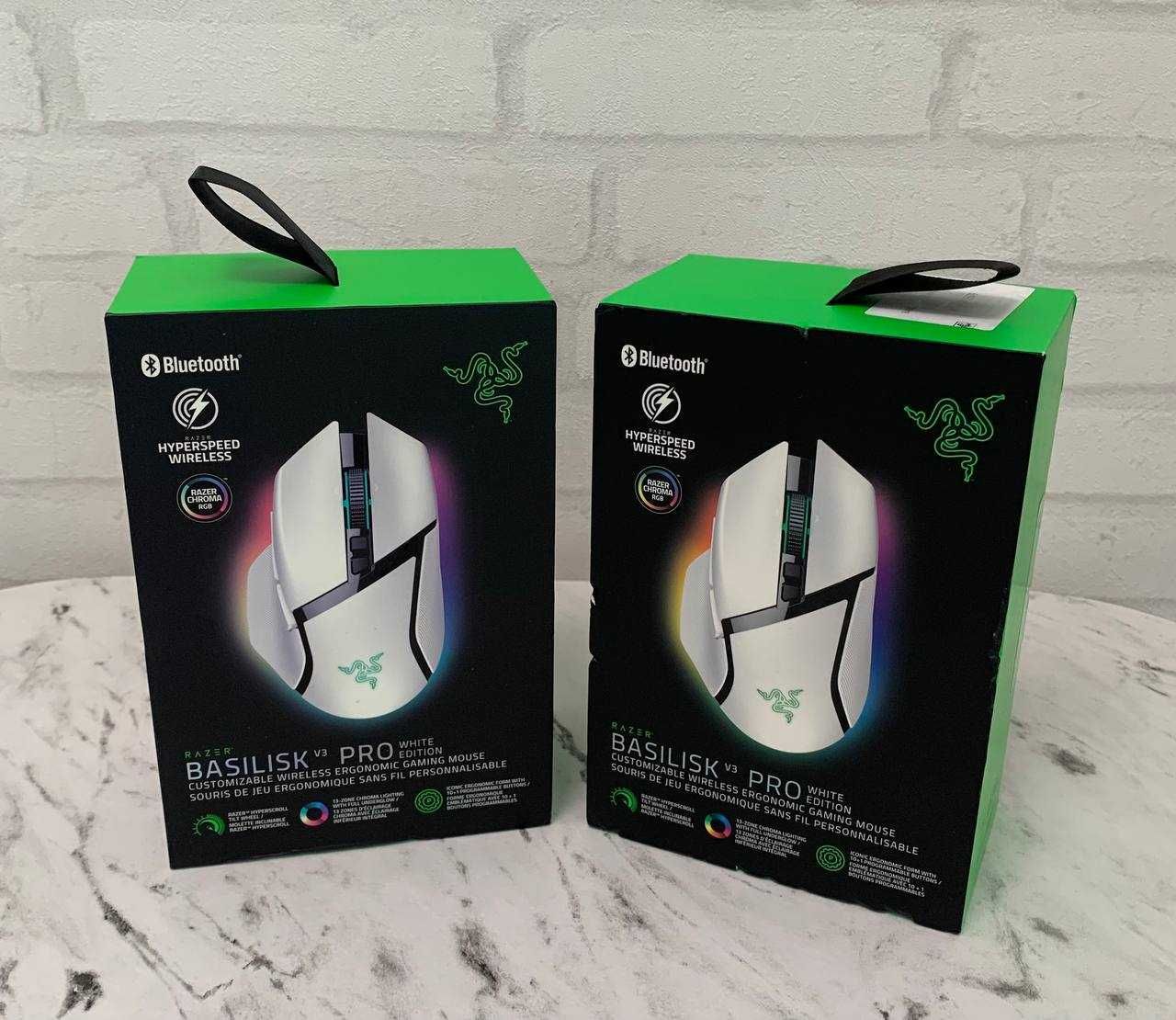 Миша бездротова Razer Basilisk V3 Pro Wireless White