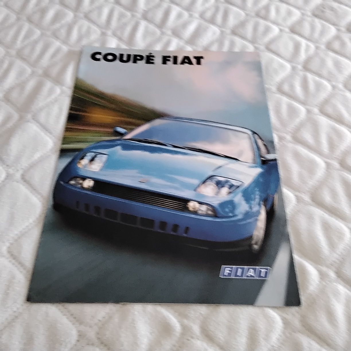 Panfleto do Fiat Coupé de 1