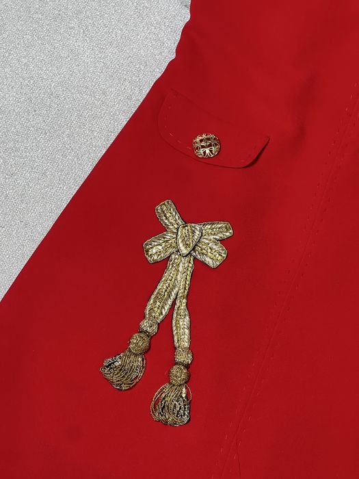Червона сукня Dolce&Gabbana, розмір М, розпродаж до 90% знижки, люкс
