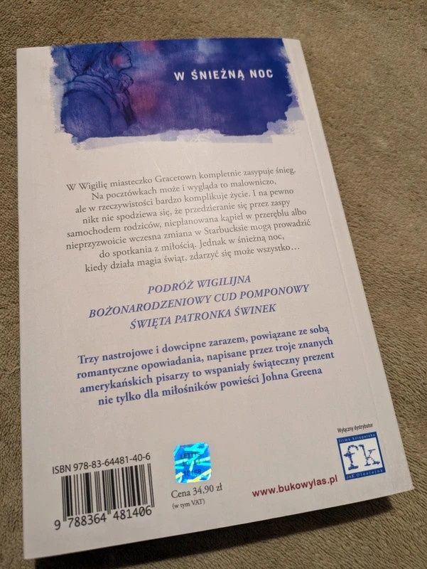 John Green W śnieżną noc