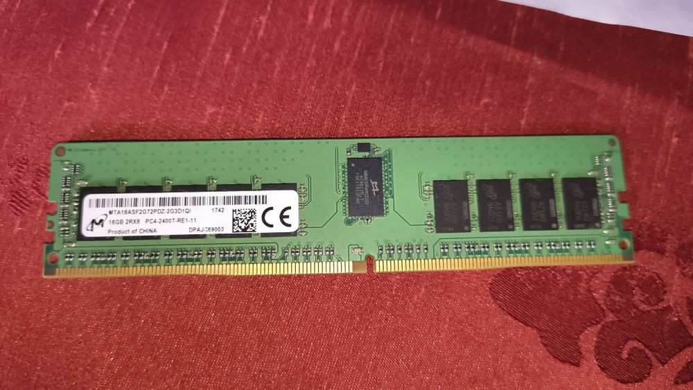 16 GB ddr4 ecc registered
