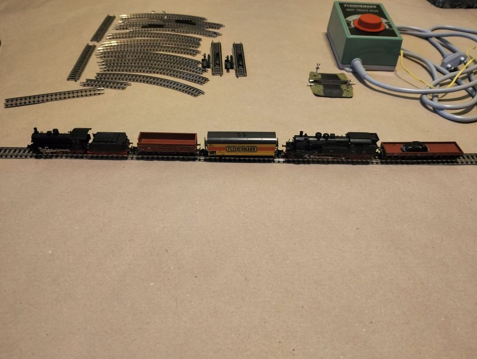 Kolejka elektryczna Fleischmann produkcja Niemcy