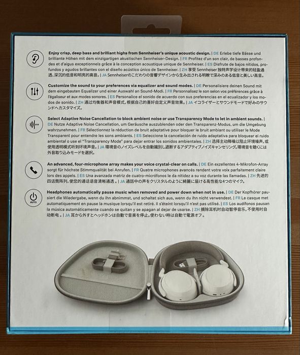 Słuchawki Sennheiser Momentum 4 (białe)