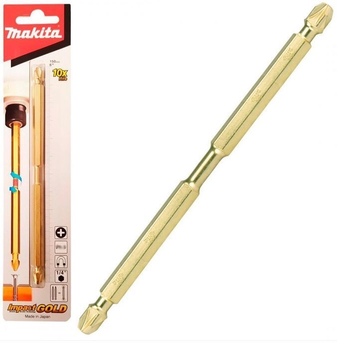 Podwójna Końcówka Magnetyczna Do Wkrętaka Pz3-150Mm Ig Makita