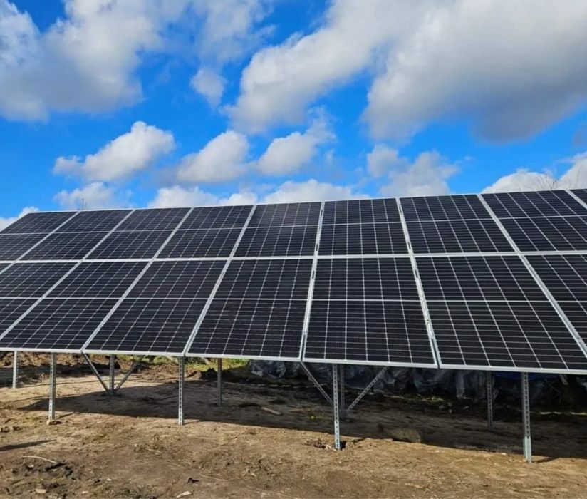 Установка сонячних електростанцій | Сонячні панелі | СЕС | Монтаж