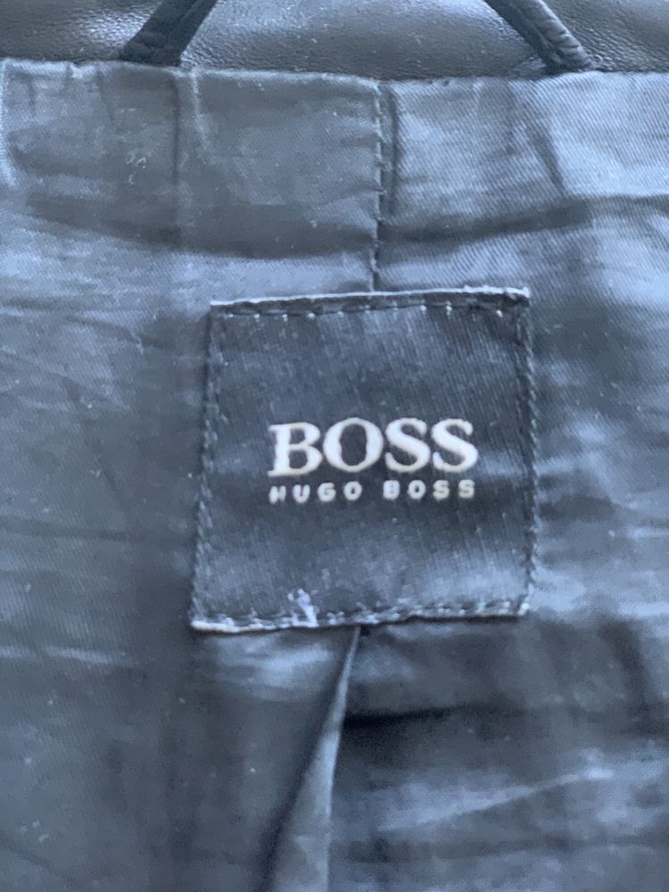 Kurtka męska skóra naturalna Hugo Boss XL /XXL