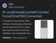 ar condicionado cecotec 7550
