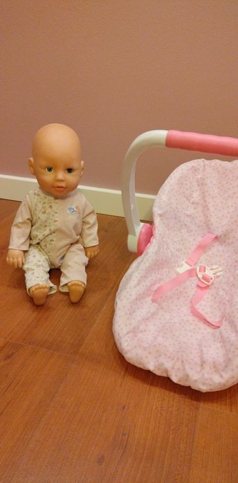 Lalka chou chou + nosidełko