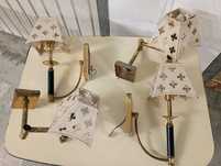 Quatro Apliques Metal