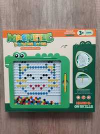 Duża Tablica magnetyczna Mozaika Układanka Montessori MagPad Nowa