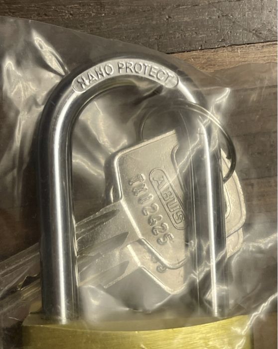 ABUS 72/40 Kłódka aluminiowa żółta anoda lekka bezpieczna