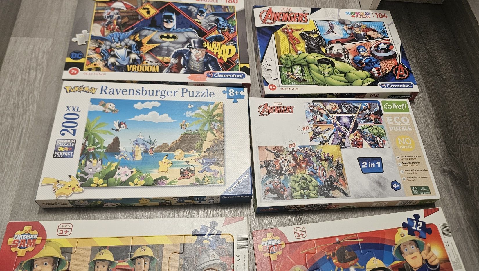 6 puzzles em otimo estado