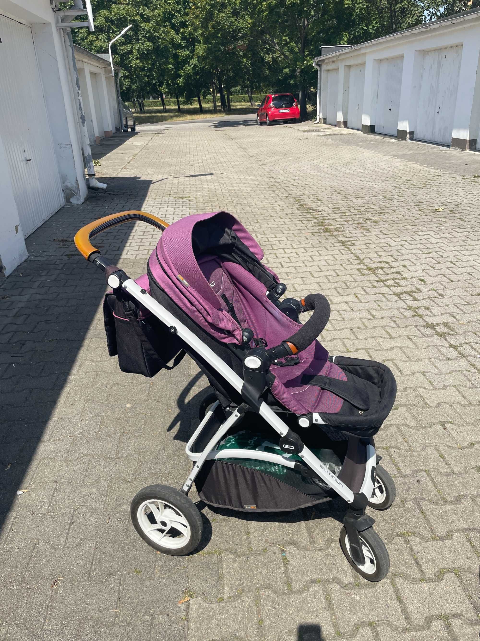 Wózek easyGO Optimo 3w1 + dodatki