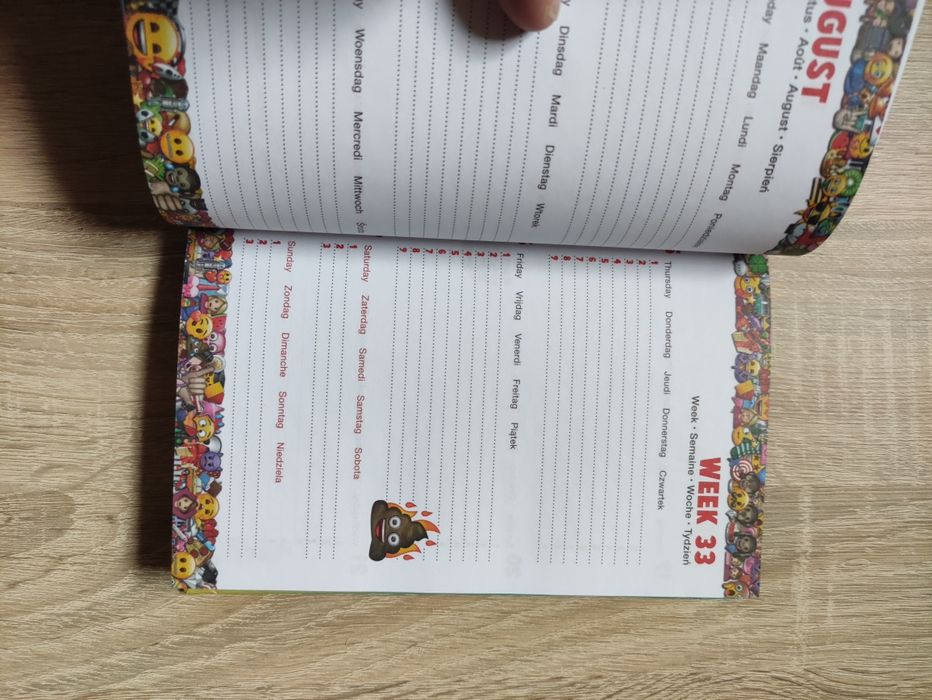 Książka notes kalendarz notatnik ' I feel Good vibes