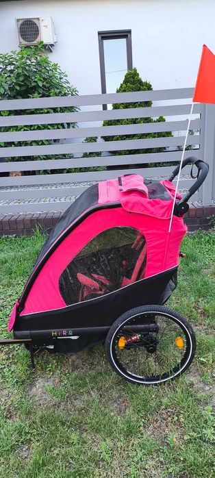 Przyczepka rowerowa/wózek spacerowy 2w1 Hiro Buggy JAK NOWA!!!