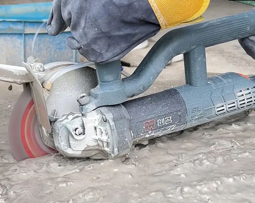 Chuang CA1523K (230 мм, 4800 Вт, безщіткова) Для нарізання каменю