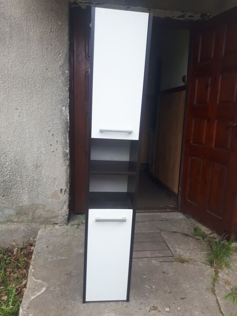 Slupek łazienkowy venge plus biel