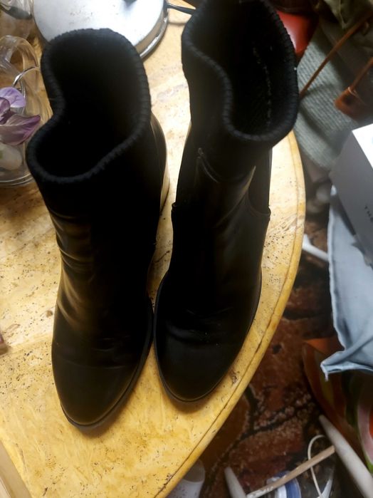 botki czarne , rozm 38