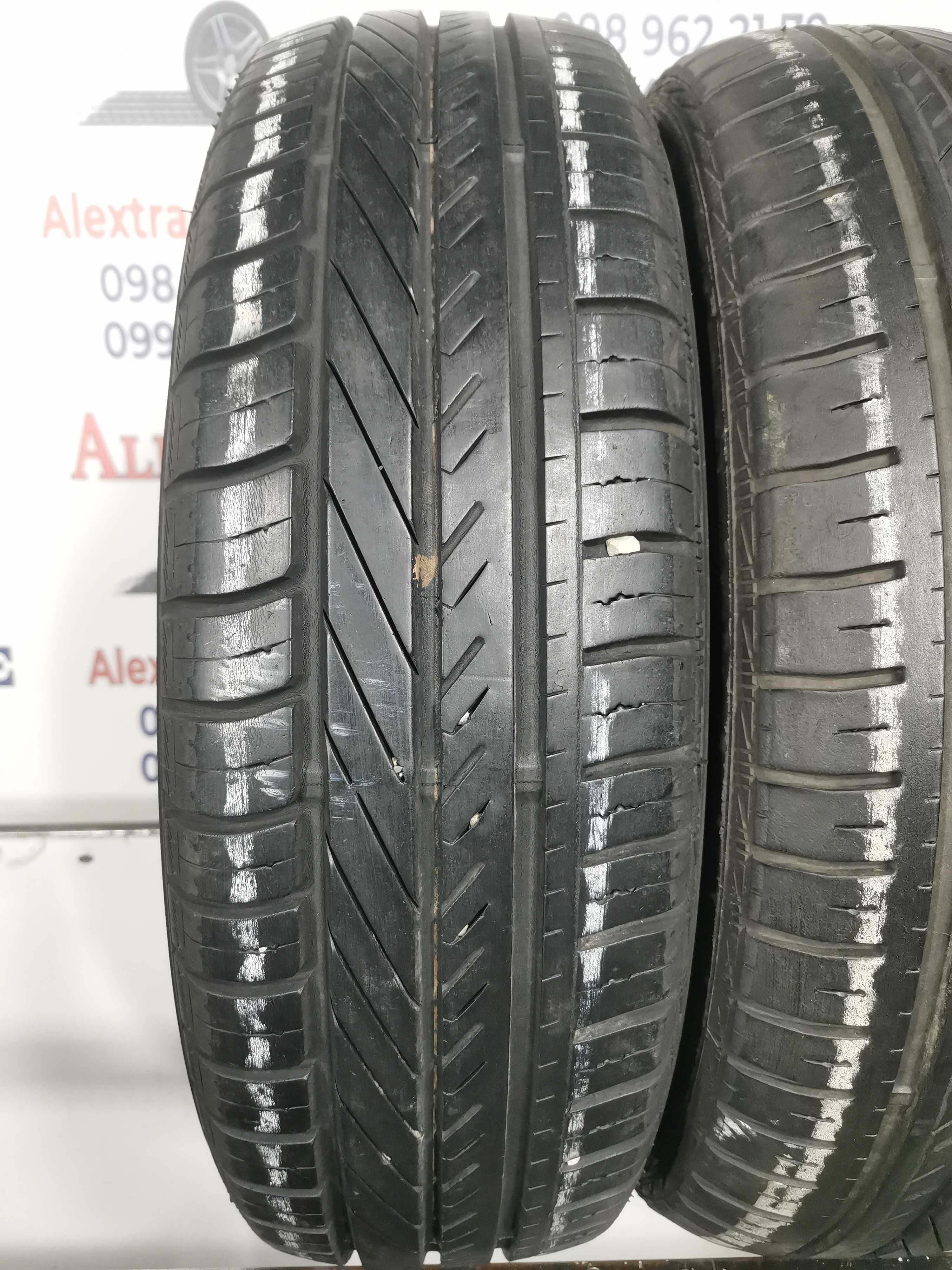 2 шт. 165/70 R14 Goodyear DuraGrip літні шини бу