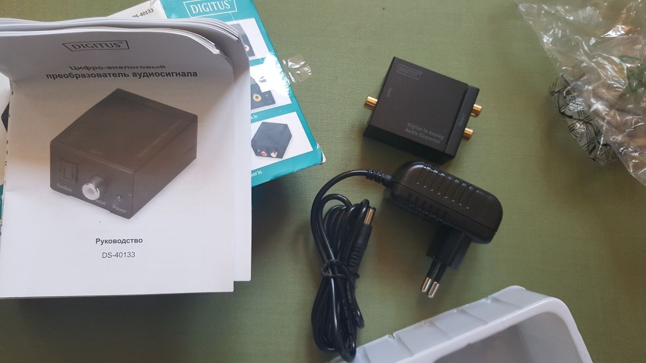 Аудио Конвертер  Digitus Digital to Analog Audio Converter