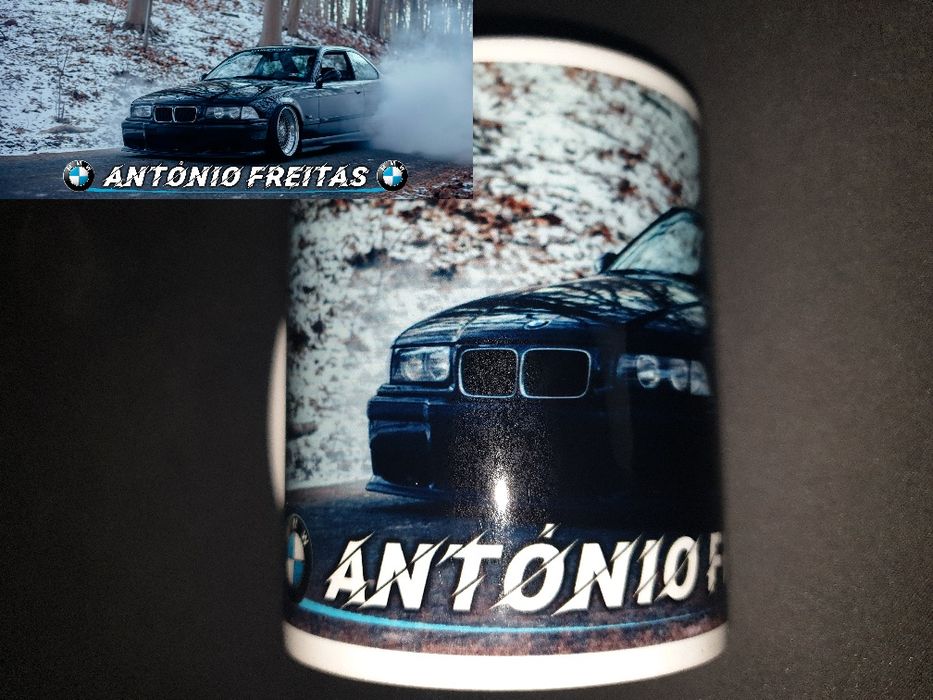 Caneca / Chávena Cerâmica Tuning Carros Motas personalizada - 325ml