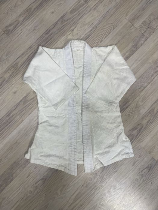 Чемпіонське біле кімоно з штанами на зріст 154 см для дзюдо і карате!