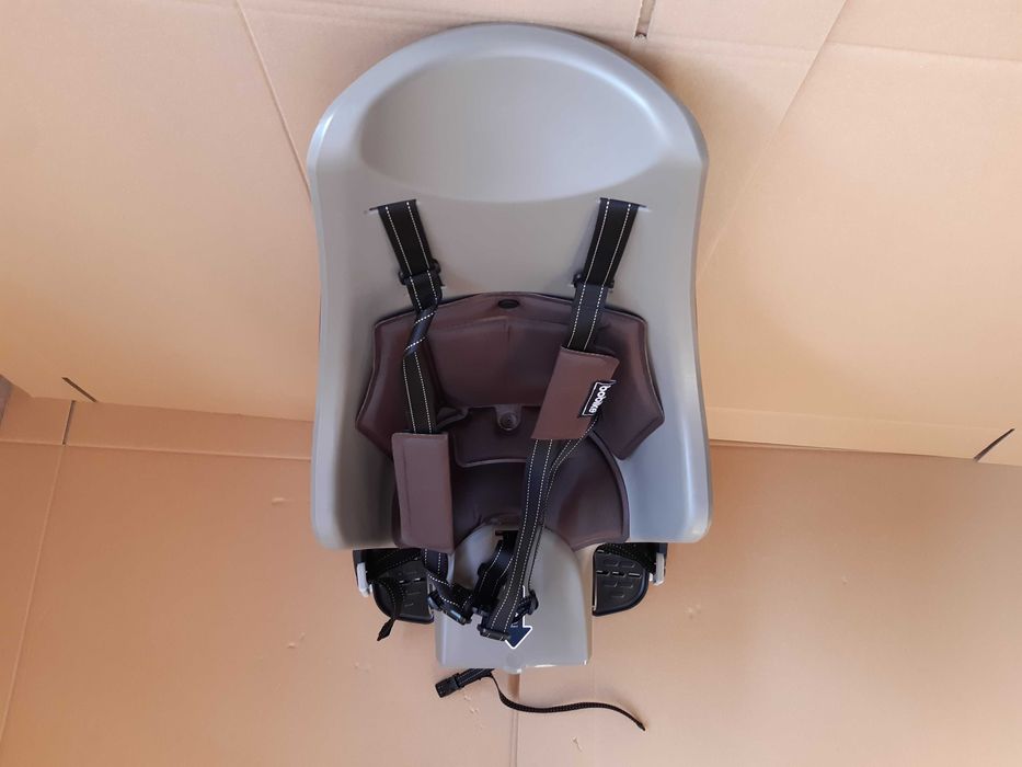 Fotelik rowerowy BOBIKE Exclusive MAXI na bagażnik TOFFEE (23)