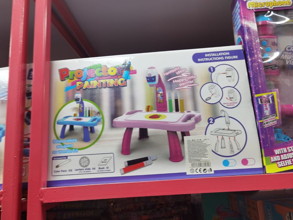 Projektor stolik do rysowania dla dzieci