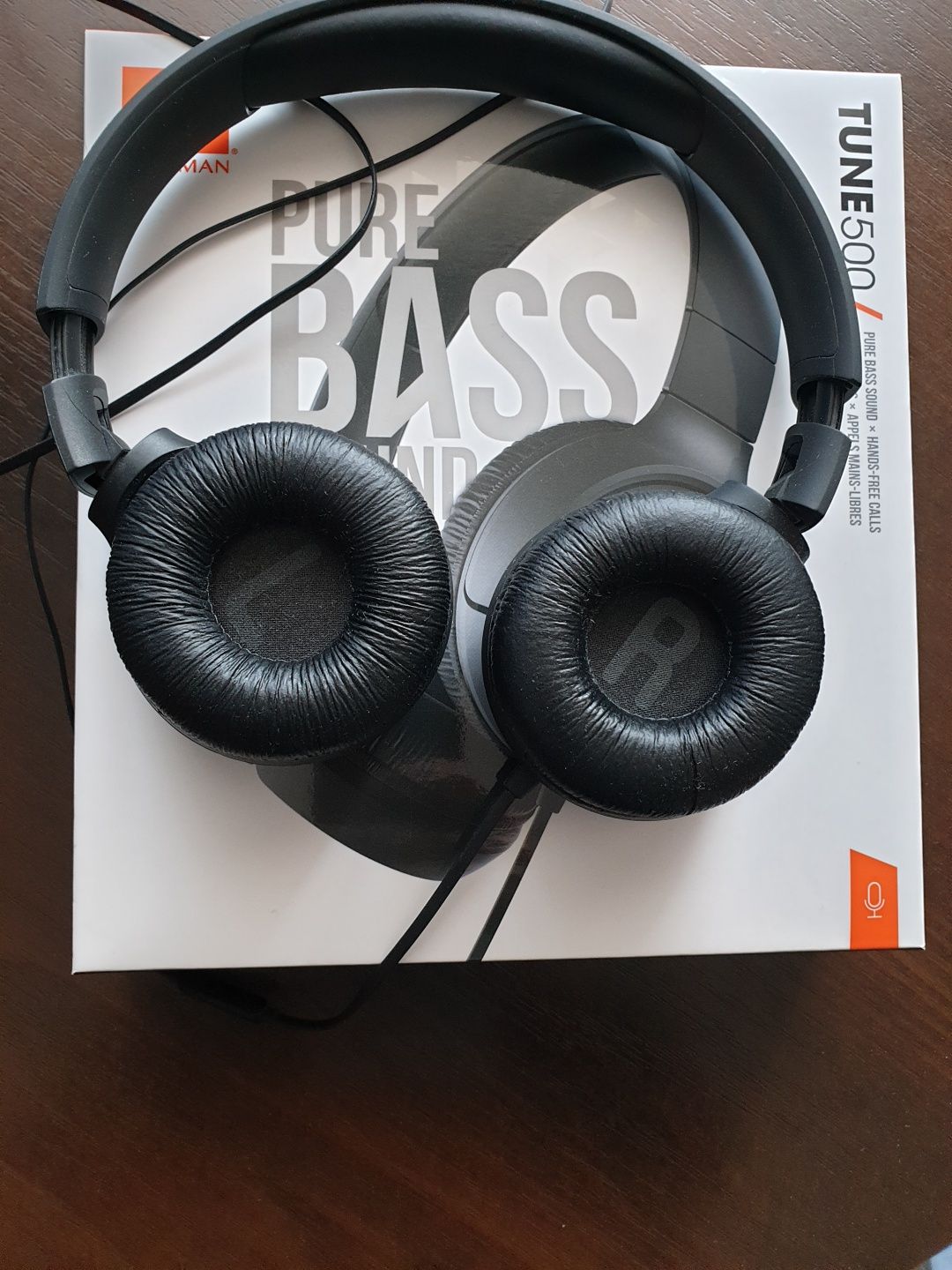 Słuchawki JBL TUNE 500 Bass Sound