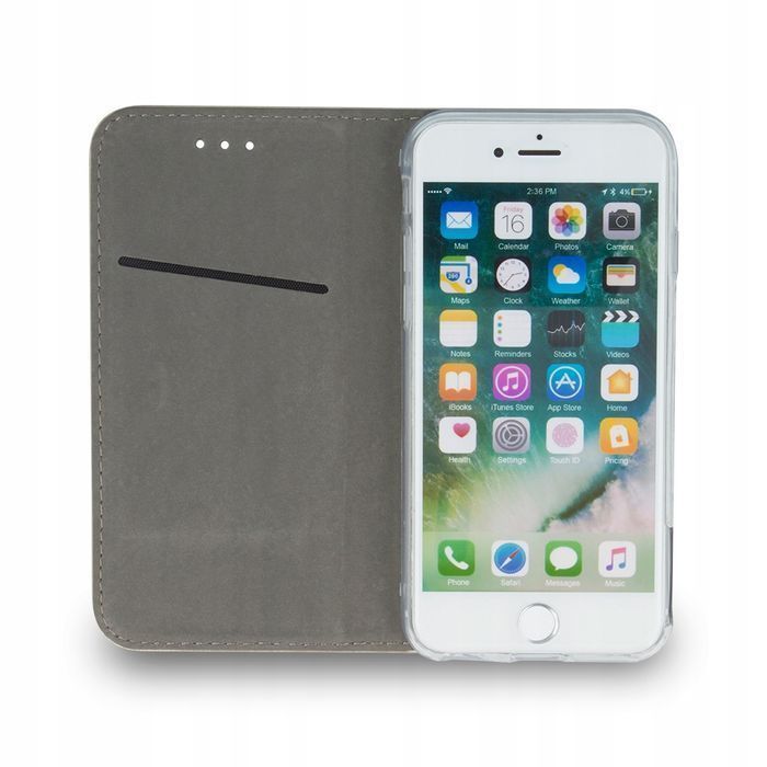 Etui Z Klapką Obudowa Magnetic Do Xiaomi Redmi 14C 4G Ciemnozielone