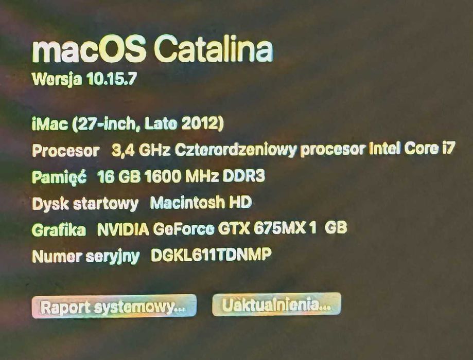 iMac 27" (Late 2012) CTO: i7 3.4 GHz, 16 GB RAM, 1440p QHD