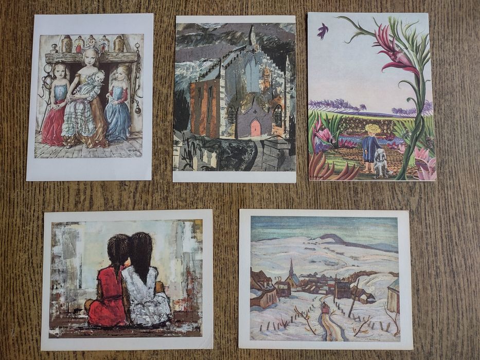 Stare pocztówki okazjonalne