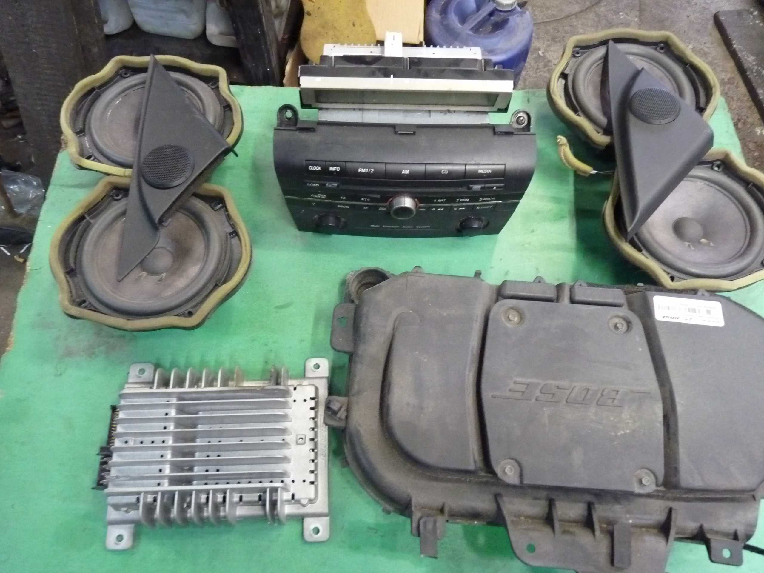 Nagłośnienie Subwoofer Wzmacniacz Mazda 3 BK Bose