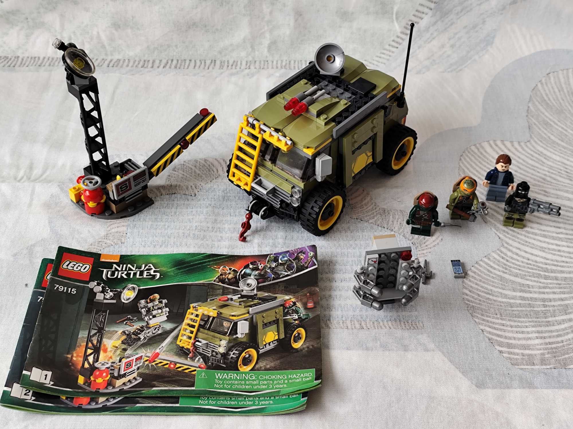 79115 e 79120 LEGO Teenage Mutant Ninja Turtles