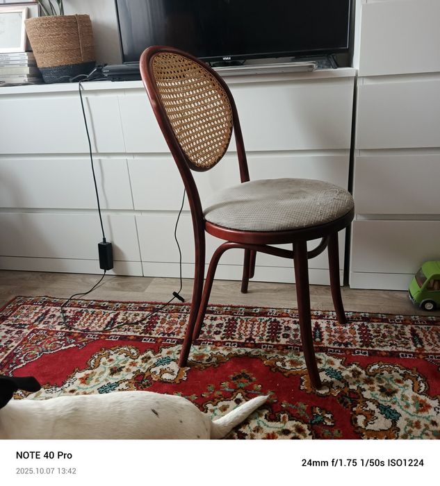 thonet krzeslo fotel vintage