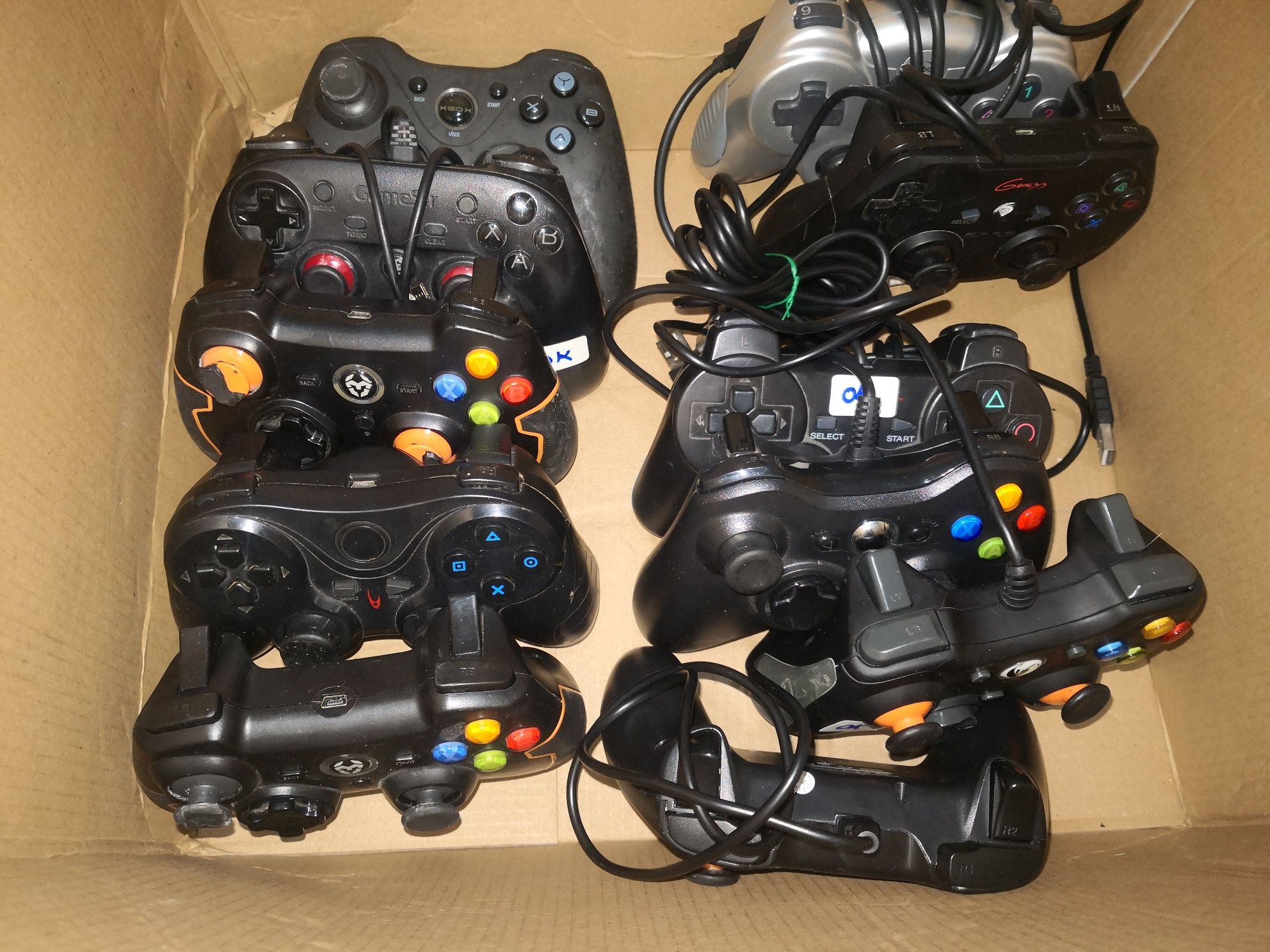 Comandos gamepad lote