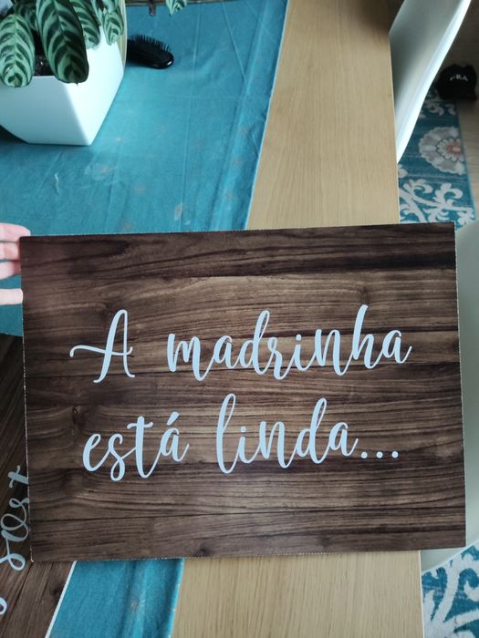 Vendo placas para casamento