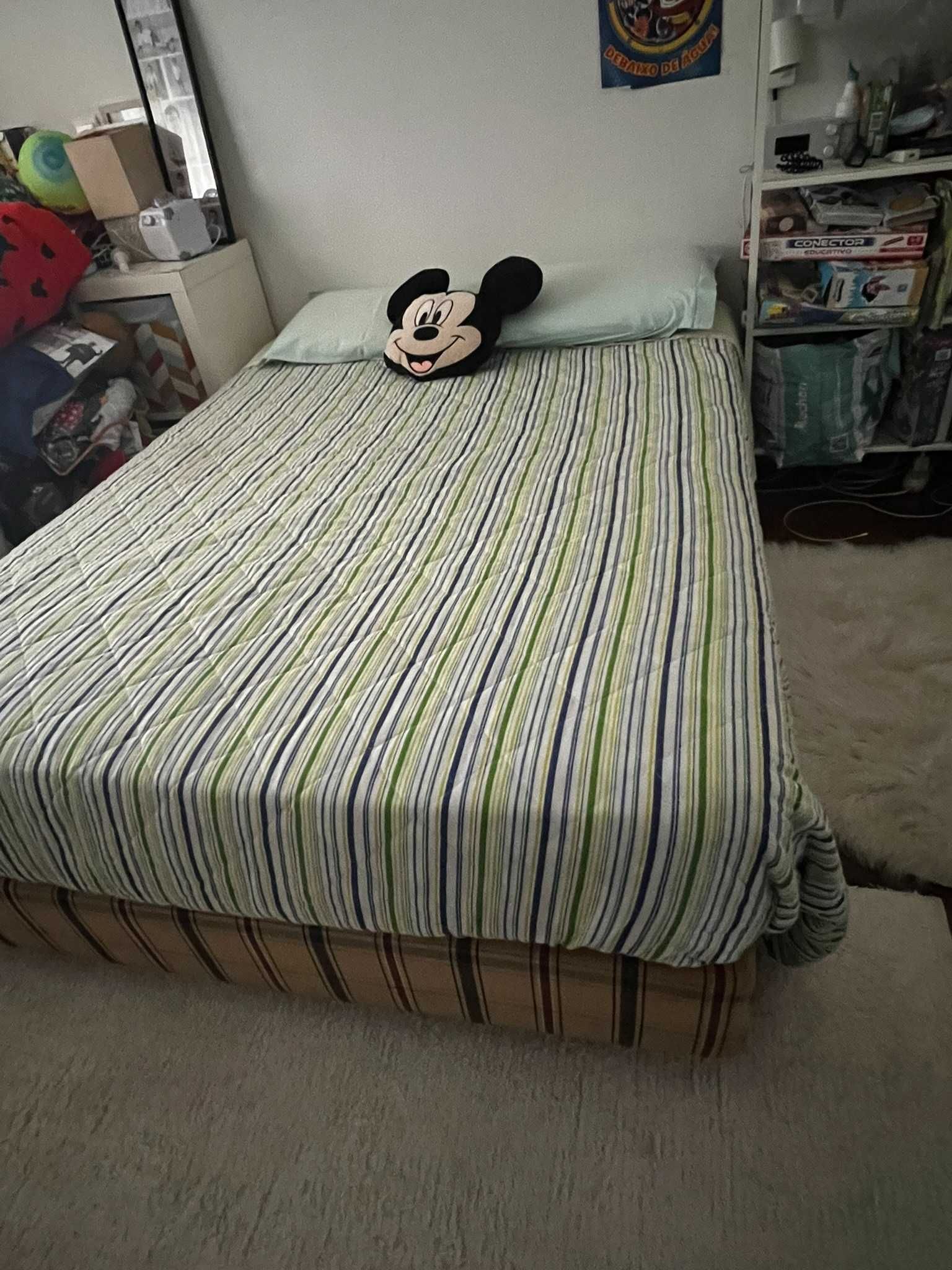 Base de colchão para cama de corpo e meio