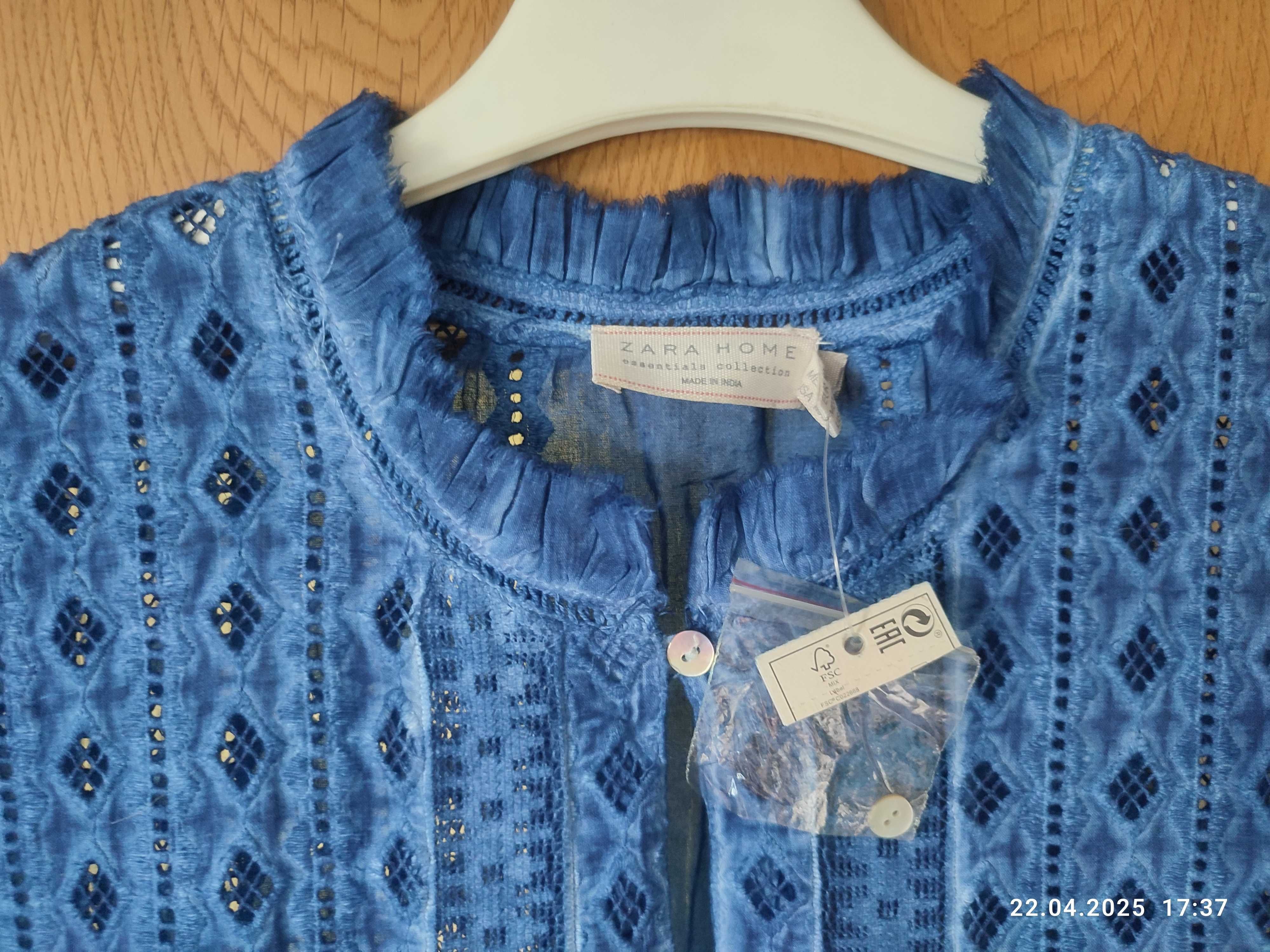 Sukienka szafirowa Zara Home M/L