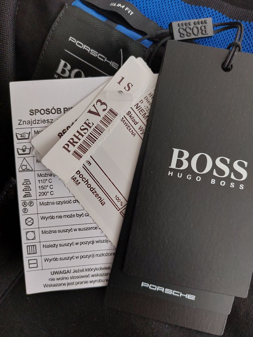 Hugo Boss x Porsche nowa koszulka polo męska r. XXL