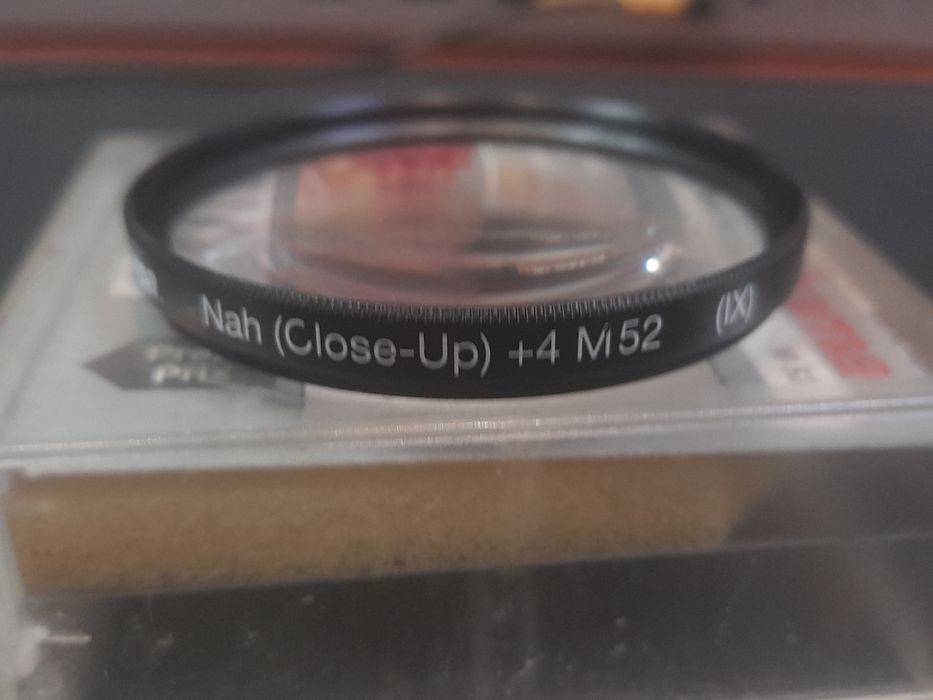 Vendo 3 filltros close-Up para 52mm e 58mm