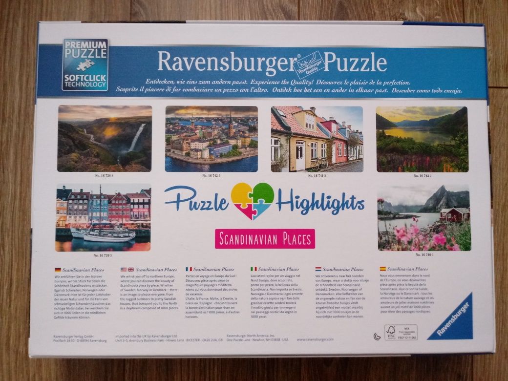 Puzzle 1000 Ravensburger