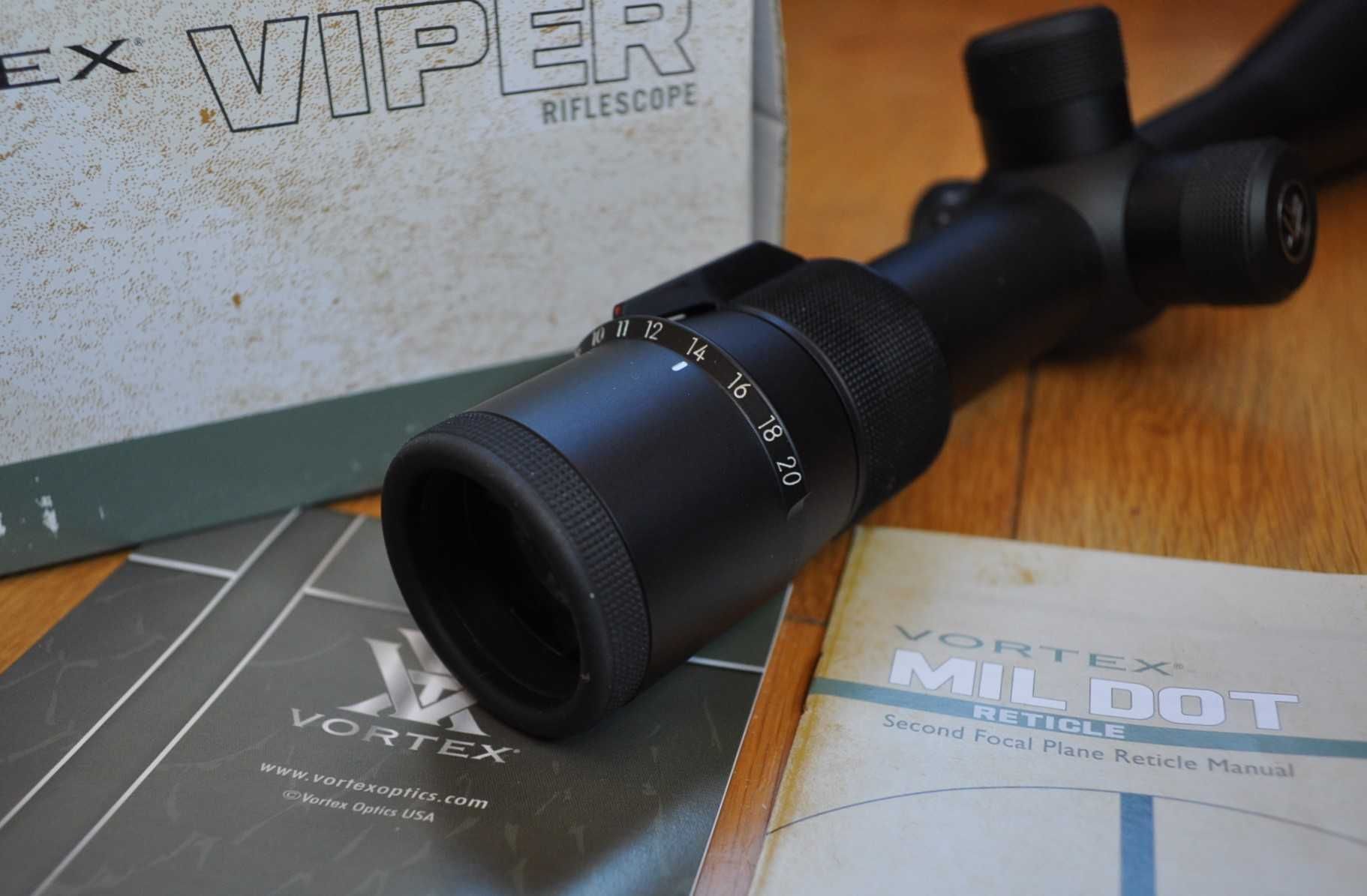 Vortex Viper VPR-M-05MD 6.5-20x44 Mil Dot taktyczna myśliwska luneta