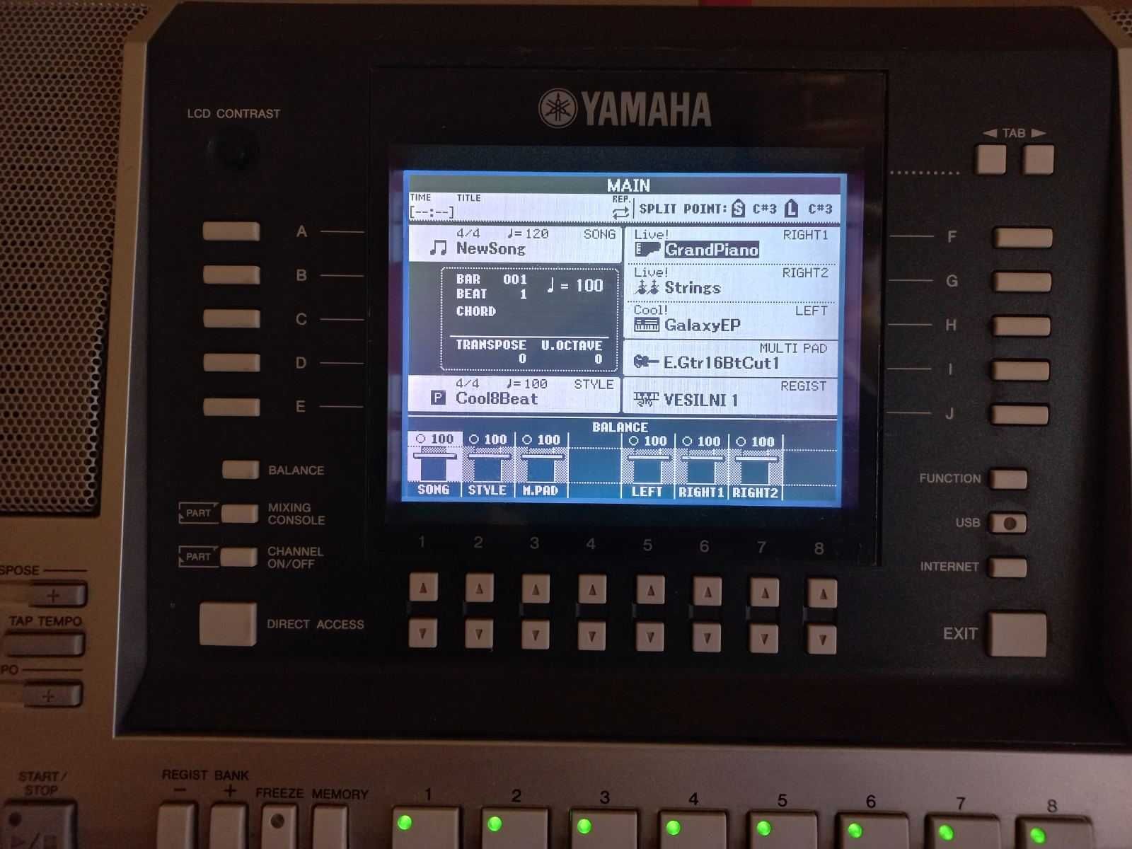 Синтезатор yamaha psr s710